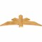 Ekena Millwork Alberta Rough Sawn Timber Gable Bracket, Western Red Cedar, 60"W x 22"H x 2"D x 6"F, 9/12 Pitch GBW060X22X0206ALB00RWR - alternate 3
